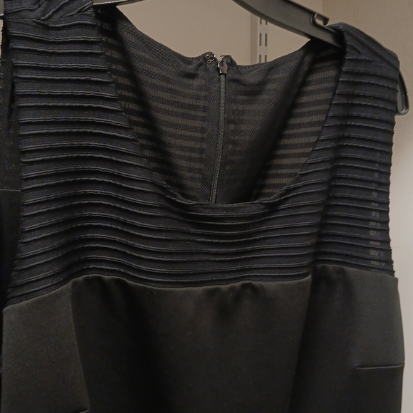 Black Knee Length A Line Lane Bryant Dress - Picture 3 of 4